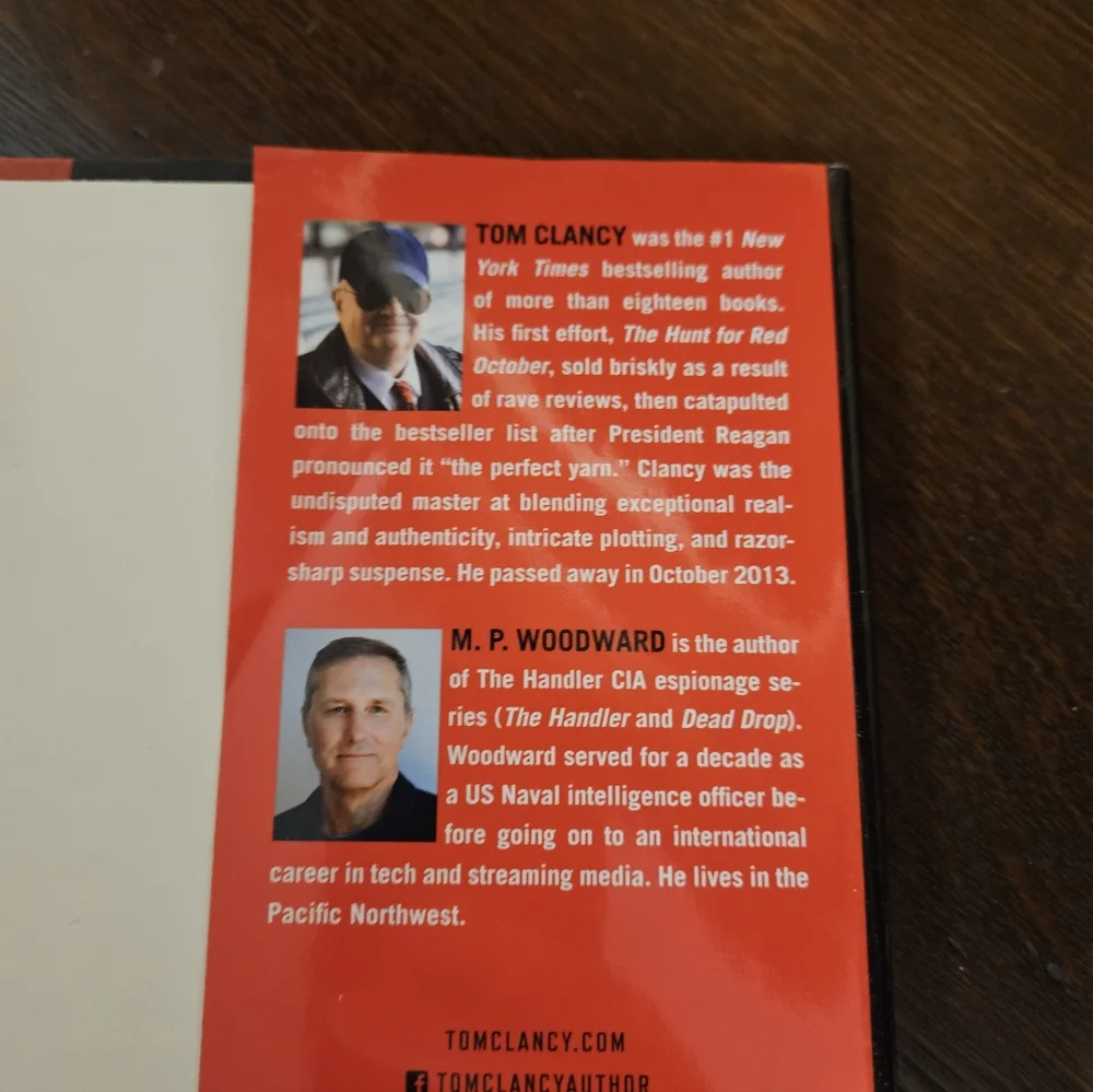 Tom Clancy Terminal Velocity Book 14th Book In A Series.